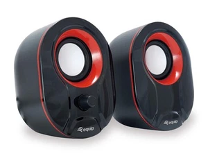 Equip Stereo 2.0 Lautsprecher,schwarz/weiß - Bild 1 von 4