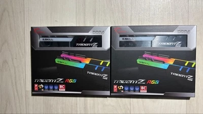 G.SKILL Trident Z RGB DDR4 3600MHz 64GB 16GBx4 Desktop Memory RAM Tested - Image 1 of 4
