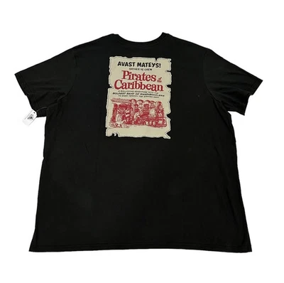 Parques Disney Piratas del Caribe Avast Ye Mateys! Camiseta 2023 adulto XL Foto 1 de 3