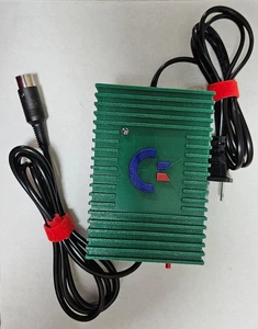 Commodore 64 Ersatz Netzteil - modern, zuverlässig, montiert in USA - grün - Bild 1 von 9