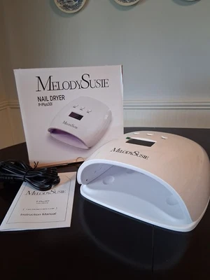 Lámpara de Uñas UV Melodysusie, Luz UV Plus30I para Uñas de Gel Verdadero 54W Profesional L Foto 1 de 4