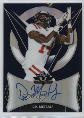 2019 Leaf Valiant Blue /25 DK Metcalf #BA-DKM Rookie Auto RC - Image 1 of 2