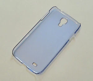 Blue / Clear 1mm Thin Plastic Case for Samsung Galaxy S4 S IV i9500 - Picture 1 of 4