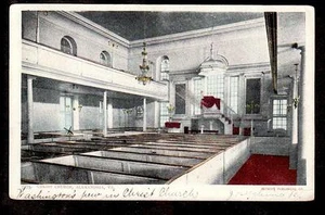 Postal interior de Christ Church Alexandria Virginia 1906 - Imagen 1 de 1