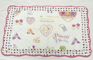 Sham Princess Diaries Pink Standard Scalloped Edge  Quilted