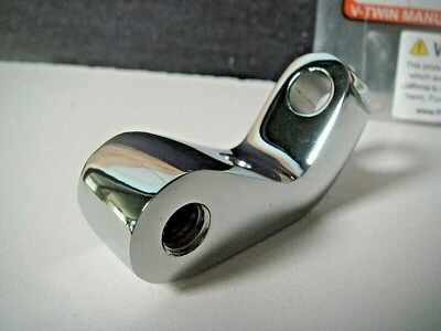 Harley Headlight Mount Chrome Extended Softail Springer Bobber V-Twin 31-0944 H7 - Image 1 of 4