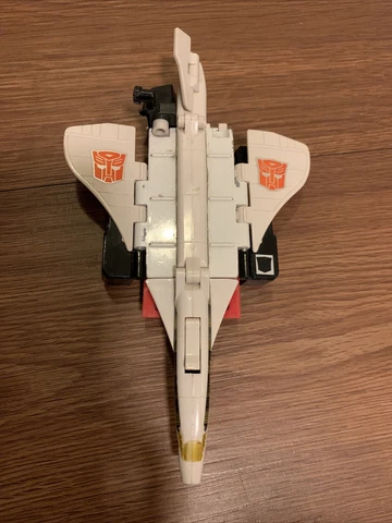 Vtg 1985 Transformers G1 SILVERBOLT Jet Plane Aerialbots Takara Hasbro Cover