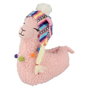 Mädchen X2R105 Neuheit Lama Hausschuhe von Spot On £9,99 - Bild 1 von 9
