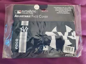 New York Yankees Foco Adjustable Face Cover Mask Authentic Collection - Picture 1 of 4