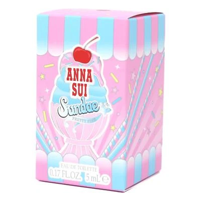 Anna Sui Sundae Pretty Pink Eau de Toilette Miniature 5ml - BRAND NEW - Image 1 of 2
