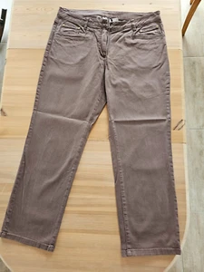 Damen Jeans braun Gr. 22 - Bild 1 von 3