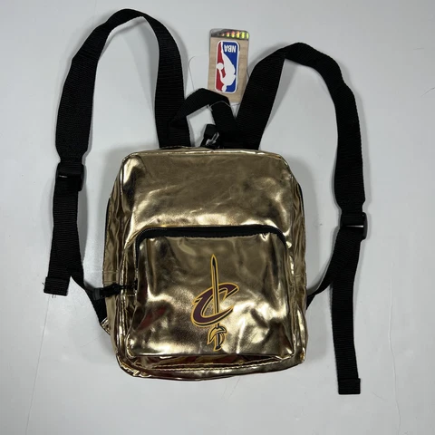 NBA Cleveland Cavaliers Vintage Y2K Gold Mini-Backpack NWT Zip Pocket 7”x3”x9.5” Cover
