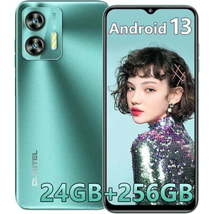 OUKITEL C35 4G Smartphone 24GB + 256GB Android 13 Telefon komórkowy 6,56 cala 5150mAh 90Hz - Zdjęcie 1 z 14