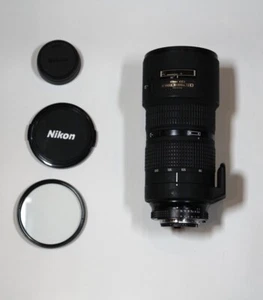 Nikon AF Zoom Nikkor 80-200mm f/2.8D ED Dual Rings MK III W/ Lens Caps & Tiffen - Picture 1 of 9