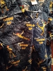 Disney Peter Pan Never Grow Up Peeling Top Größe Large - Bild 1 von 4