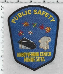 Amboy Vernon Center Public Safety  (Minnesota) 1st Issue Shoulder Patch - Picture 1 of 1