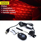 Car Projection Lights Romantic Interior LED USB Charge With Remote Control US
