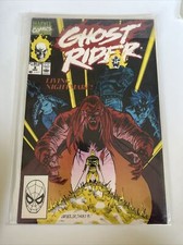 Ghost Rider #8 (1990) Living Nightmare, Marvel Comics