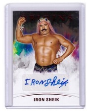 2022 Panini Chronicles Origins WWE Iron Sheik Auto Autograph HOF RIP Card !!!