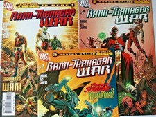 RANN-THANAGAR  WAR. NO'S 3-4 & 6. (3 ISSUE LOT) HAWKMAN. 2005. DC COMICS.