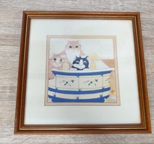 Vintage Cats Animal Lover Picture Frame - Picture 1 of 6