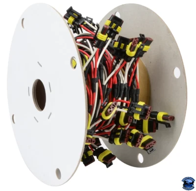 GRAND GENERAL CONTINUOUS 3-PIN LIGHT PLUG WIRE HARNESS ROLL - Image 1 of 3