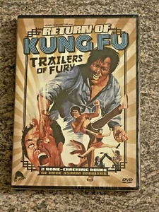 Return of Kung Fu Trailers of Fury (DVD, Severin, Martial Arts Trailers) NEW - Picture 1 of 2