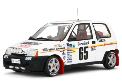 LAUDORACING-MODELS 1:18 Fiat Cinquecento Trofeo Rally Monte-Carlo 1993 LM175-TB - Photo 1/4