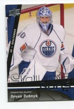 2009 Devan Dubnyk Upper Deck Young Guns Rookie Card #462