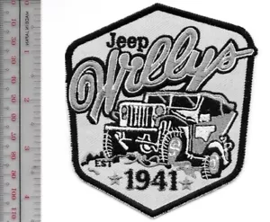 Parche retro vintage para concesionario de camiones y autos "Willys Jeep" 1941 Toledo, Ohio - Imagen 1 de 1