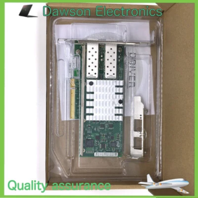Intel X520-DA2 10 Gigabit SFP  10GBe Dual Port Ethernet Server Network Adapter - Image 1 of 4