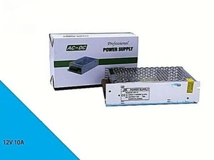 X Alimentateur Transformateur 10A Entrée 220V Sortie 12V pour Caméra LED Cir - Afbeelding 1 van 1