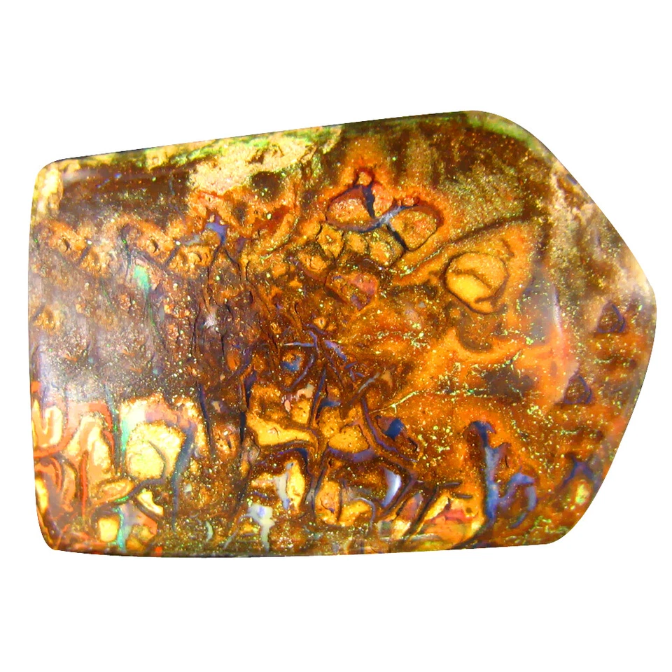 39.20 ct Fancy Cabochon Shape (28 x 20 mm) Australian Koroit Boulder Opal - Image 1 of 1