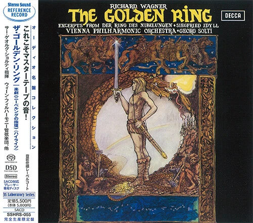 Sir Georg Solti Wagner THE GOLDEN RING SACD Single Layer STEREO SOUND JAPAN - Image 1 of 1