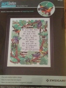 ARTISTE THE LORD BLESS THEE CROSS STITCH KIT KOOLER DESIGN STUDIO - Picture 1 of 4