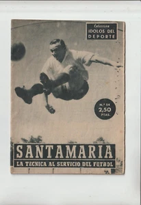 Mini revista Idolos del deporte Futbol Santa Maria año 1959 (HC-36) - Picture 1 of 1