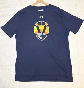 Under Armour MiLB Las Vegas Aviators Blue Wordmark T-Shirt Men's XL *NEW* - Picture 1 of 10