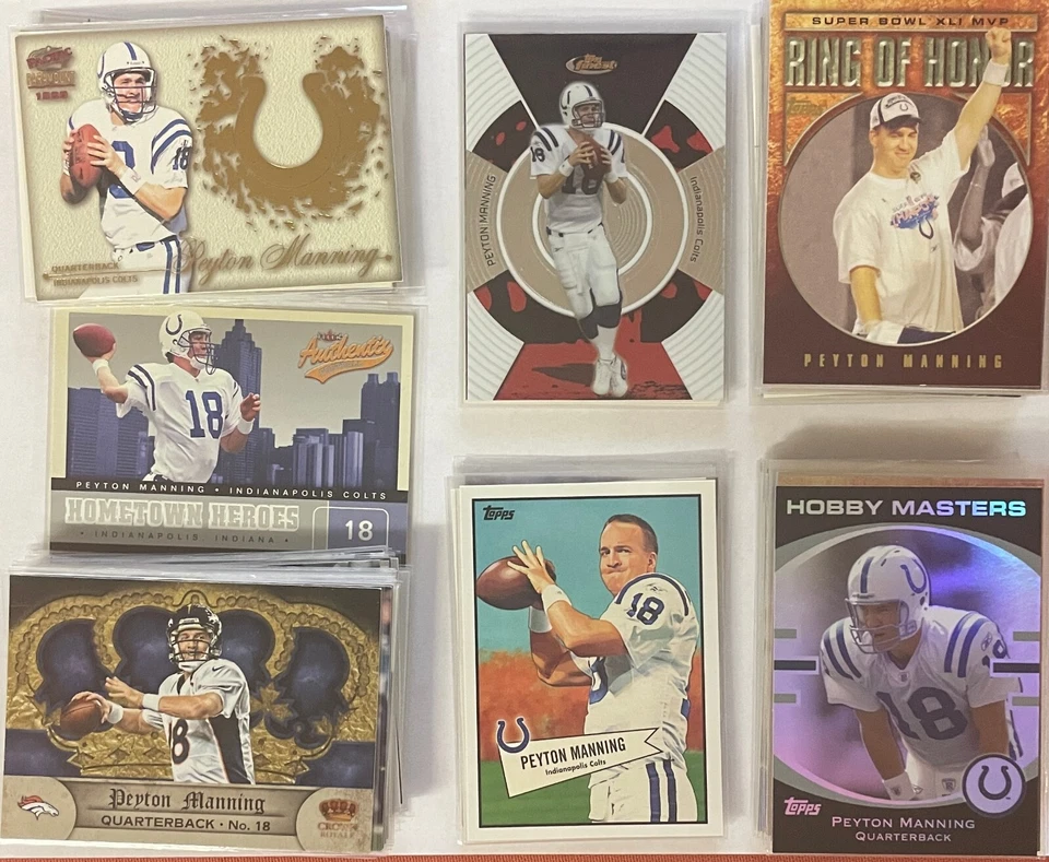 Peyton Manning Football Cards **You Pick** HOF MVP  Revised 1/7 - Image 1 of 1
