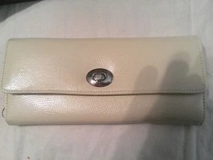 Ladies Fold Over Travel/Makeup Wallet by Wolf NWT - Picture 1 of 5