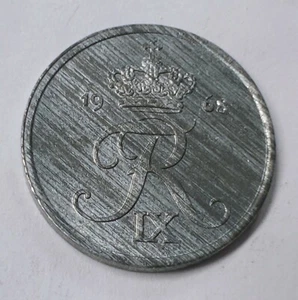Dänemark, 1968 1 Öre Münze - Frederik IX - Bild 1 von 3
