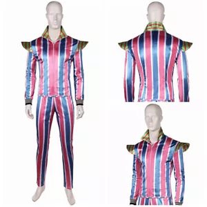 Abito elegante Ziggy Stardust David Bowie adulto anni '70 celebrità uomo Halloween - Foto 1 di 12