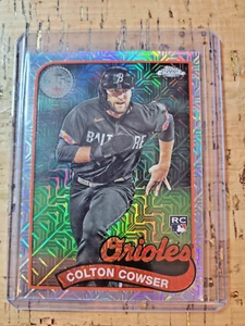2024 Topps Series 1 - 1989 Topps Chrome Silver Pack Colton Cowser #T89C-70 (RC) - Picture 1 of 2