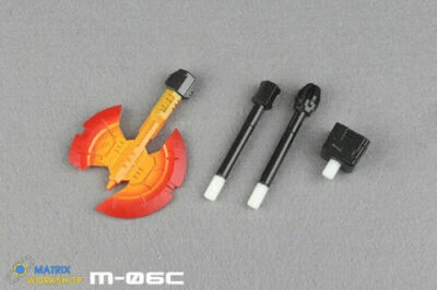 3D Print Matrix Workshop M-06c Axe Upgrade Kit For SIEGE Voyage OP Prime Foto 1 de 3