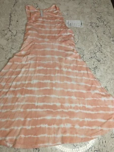 Athleta Tie Dye Santorini Athleisure Travel Dress XS Stretchy Comfy Sleeveless - Picture 1 of 5