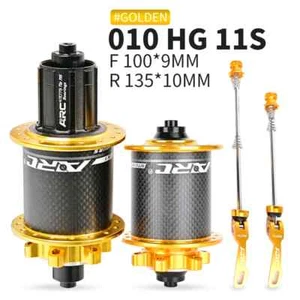 Carbon Fiber Mountain Bike Hubs Sealed Bearing 6 Pawl 114 Click HG XD MS Freehub - Picture 1 of 40