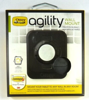 OtterBox - Agility Wall Mount for Select Apple iPad Models - Charcoal - Image 1 of 2