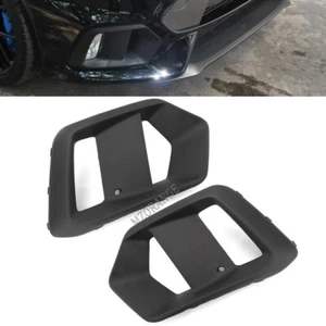 2Pcs Front Bumper Fog Light Lamp Cover Bezel For Ford Focus RS MK3 15-20 LH & RH - Picture 1 of 12
