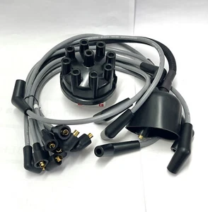 Land Rover Discovery 1 V8 Distributor Cap & Spark Plug Leads Kit - Picture 1 of 1