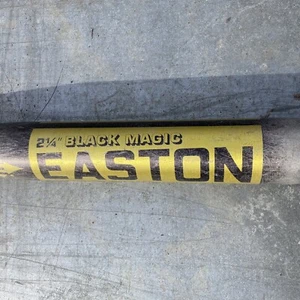 Easton 34” 35oz Black Magic MDL S80 3435 Official Softball Bat 2-1/4” Diameter - Picture 1 of 7
