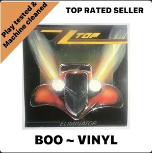 ZZ Top - Eliminator - Lp Vinyl Record European Issue NM / VG+ - Imagen 1 de 9